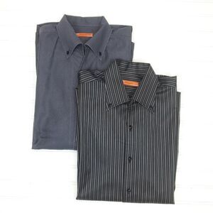 2pcs Equilibrio Italia Large Men's Button Down Shirt